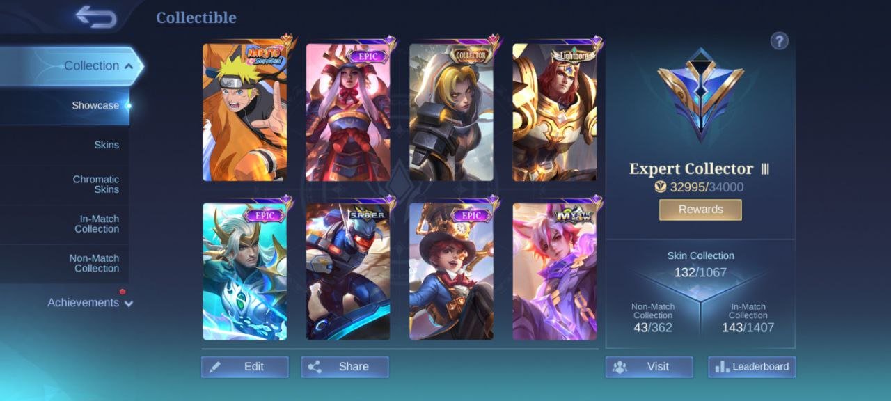 🚀 Mythic account with cool skins! 🎮