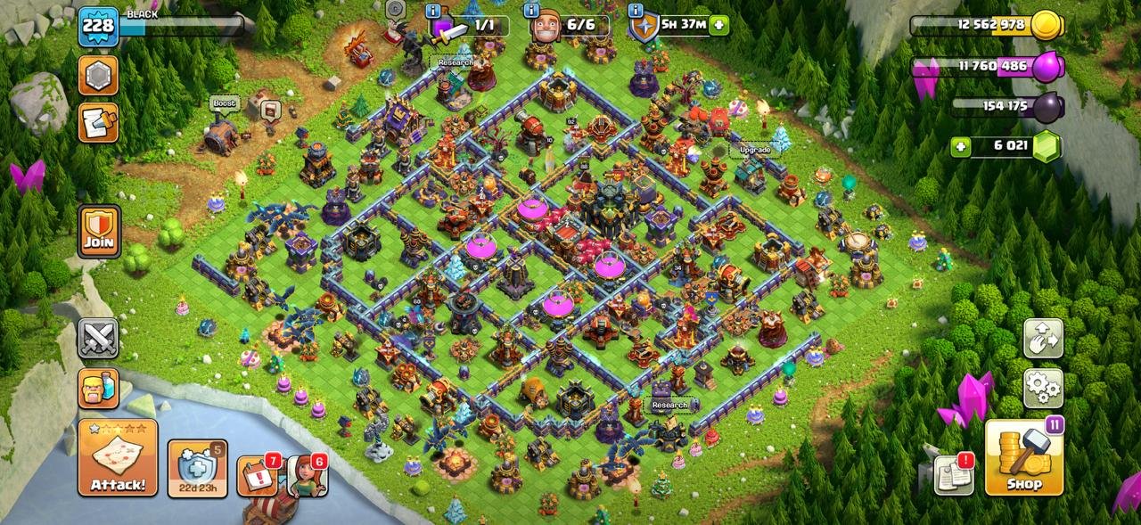 Th 17 Close Max ✦ 88/92/60/61/34/7 ✦ 12x Epic Most Of Lvl 26 ✦ Bh 10 Close To Max ✦ 6k Gems ✦ Nc Yes, 17 TH Main Village, 9 TH Builder