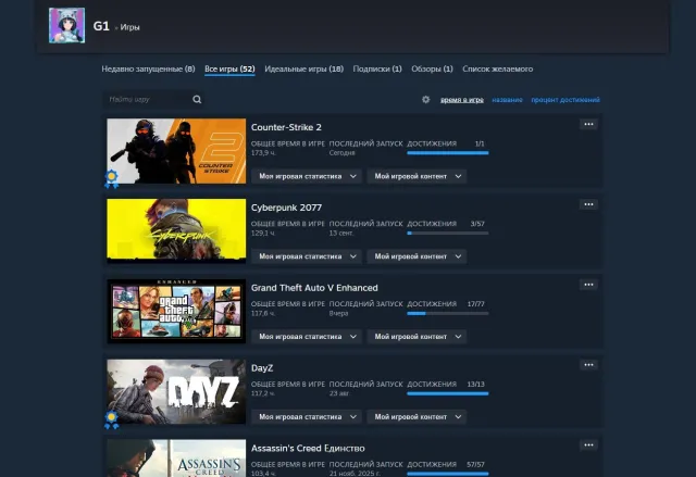 🔥 Steam аккаунт ІГРИ НА 15К+ 💎 CS2, GTA5, DAYZ, Cyberpunk 2077 🎮 | 🔐 Повний доступ, Продаж, Інвентар пустий, Є PRIME
