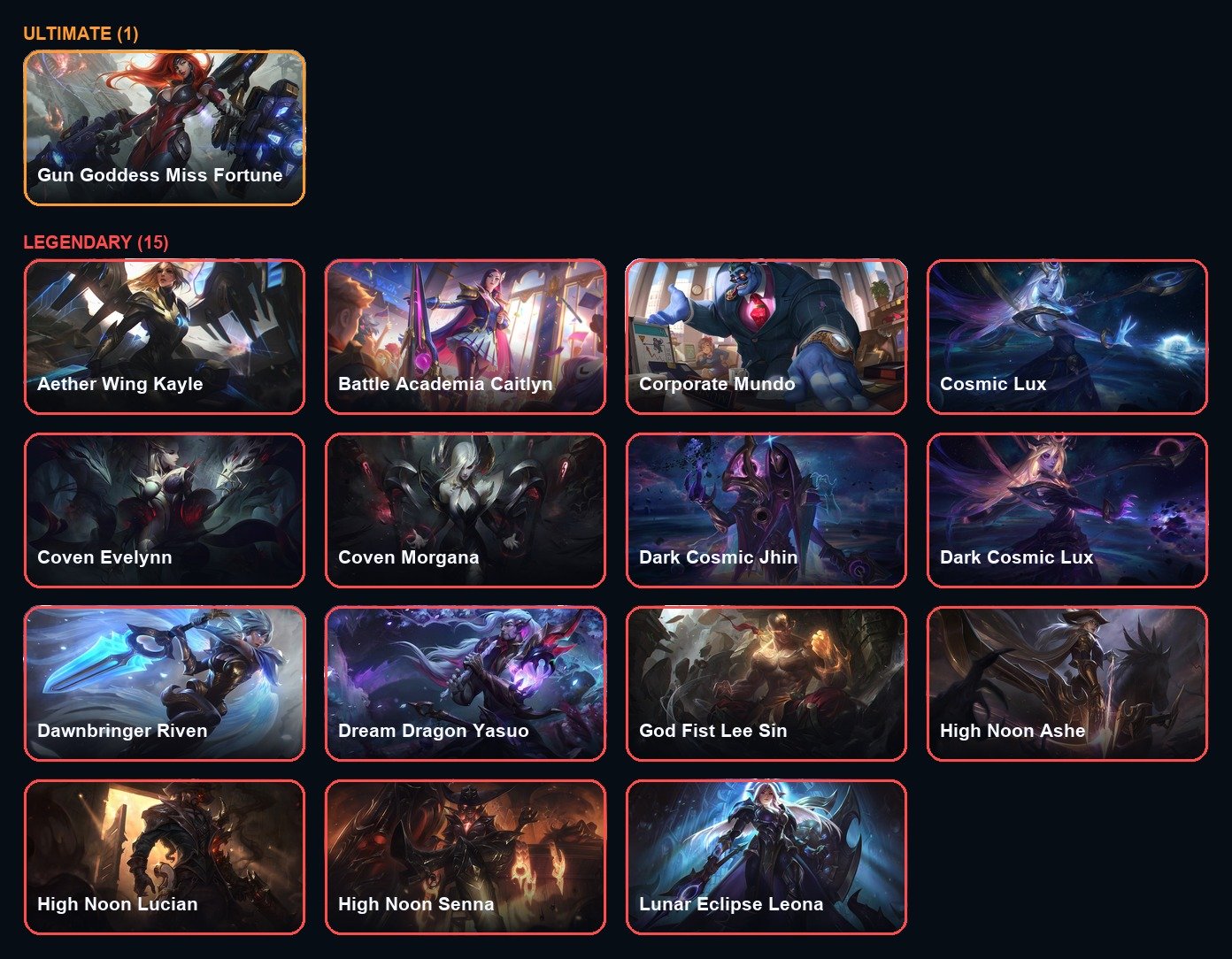【 Gun Goddes 】【 Annie-versary / Ashen Slayer Sylas / Battle Queen Diana 】, Sale, level 390, champions 177, skins 235, Silver