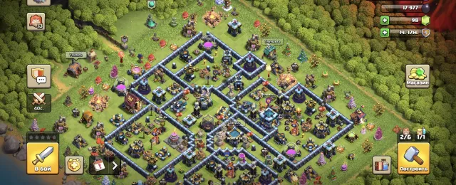 Full 99% TH 13, trees from 2012 to 2022, top 17k in the world, 13 TH Home Village, 9 TH Builder Base