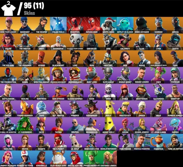 👑 💎 THE REAPER 💎 MAKO 💎 TAKE THE L 💎 INSTRUCTION 💎 WITHOUT EMAIL 👑, Sale, skins 95