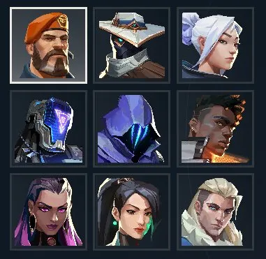 Seviye 22, 1 skin 2450 Valorant Point, Satış, Bronz 1, Ajanlar: 9, Skinler: 1