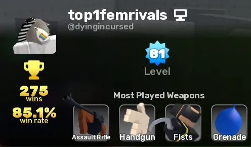 🔷Good account in rivals🔷81 LVL | 4 Gamepass | Lots of Skins and Weapons | 31 keys |, Accounts