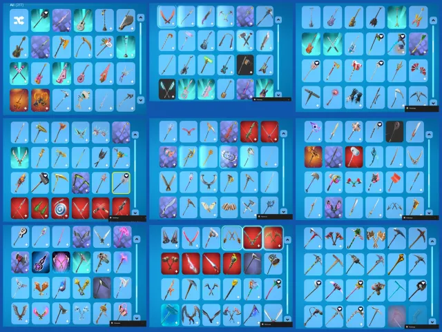 ❗❗❗150+ SKINS 35+ PURCHASED SKINS ALMOST ALL POPULAR CYBER SKINS AND PICKS❗❗❗, Sale, skins 189