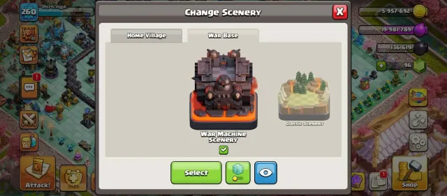 Th 18>Near max➤6 hero max➤14 epics max 1 lvl 20➤9 sceneries 4 rare➤Protection off➤best equipment, 18 TH Родной Деревни, 10 TH Строителя