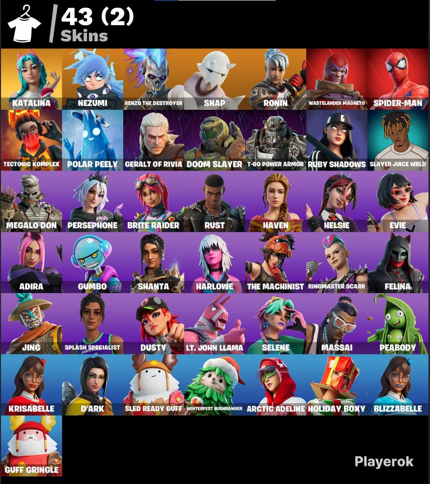 🎨 66 skins | 🌟 Fortnite account