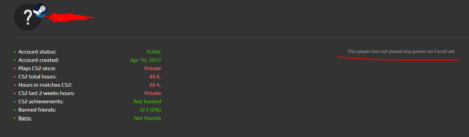💎 Prime Rank 2 | 🎯 Faceit not linked | 🕒 25 hours — Ready for matches!