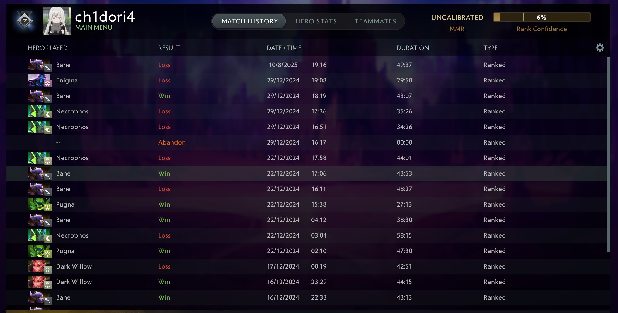 🏅 MMR 1000 | 🕒 2001 годин | 🛡 10700