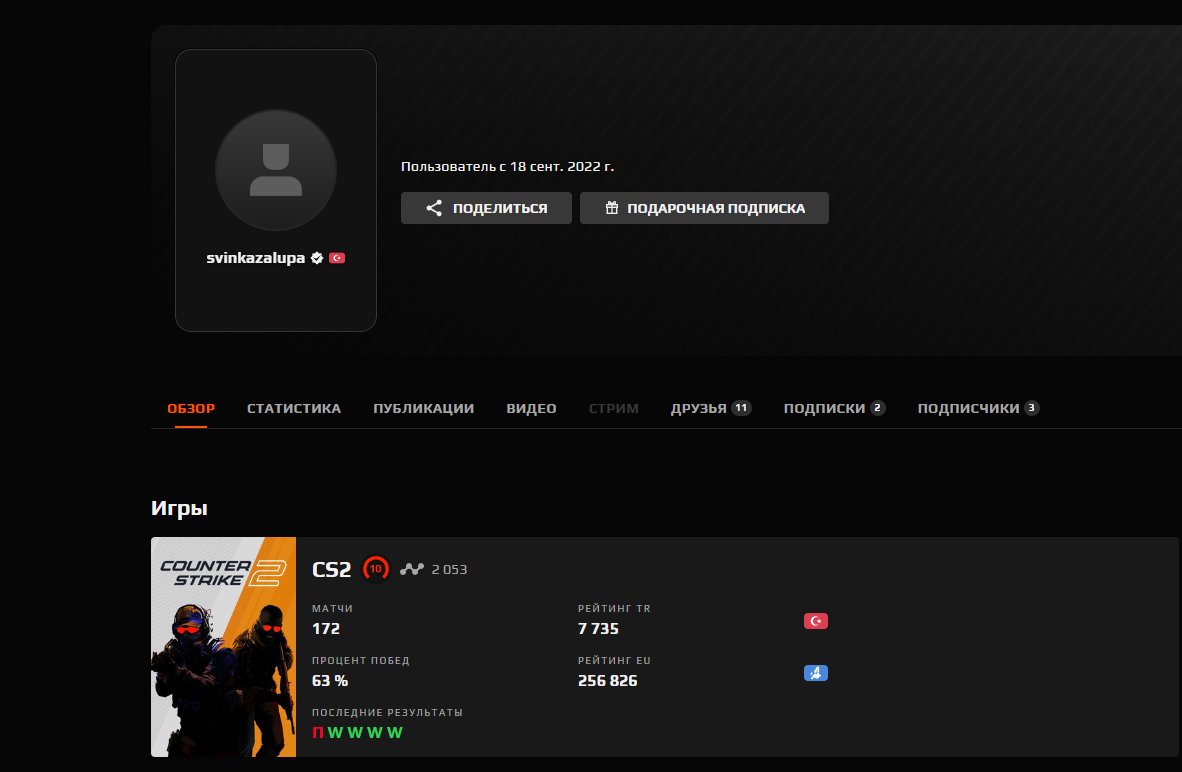 🏆 FACEIT ELO 2050 | 🕒 200 hours — Ready for Competitive Matches