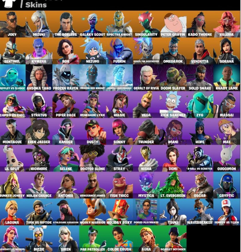 🎨 79 skins | 🌟 Fortnite account
