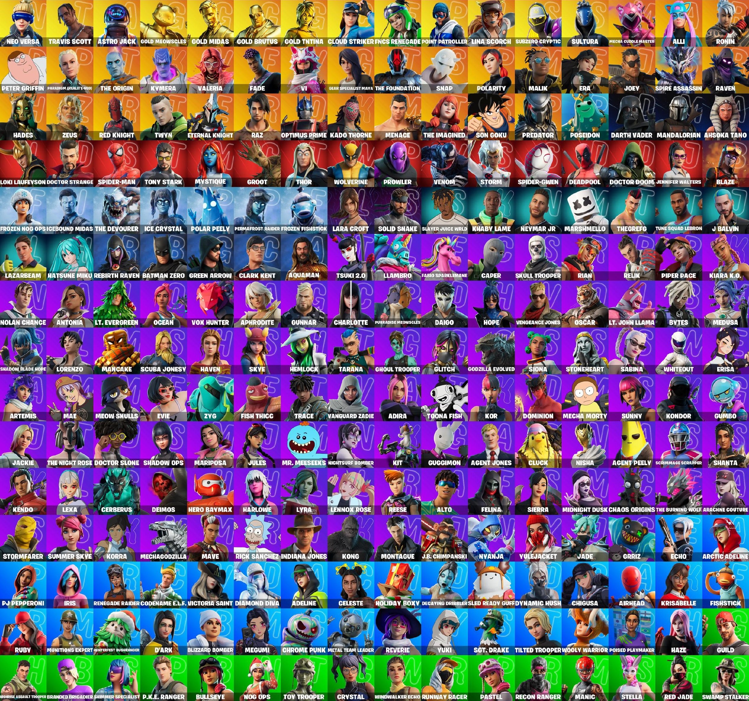🎨 240 skins | 🌟 Fortnite account