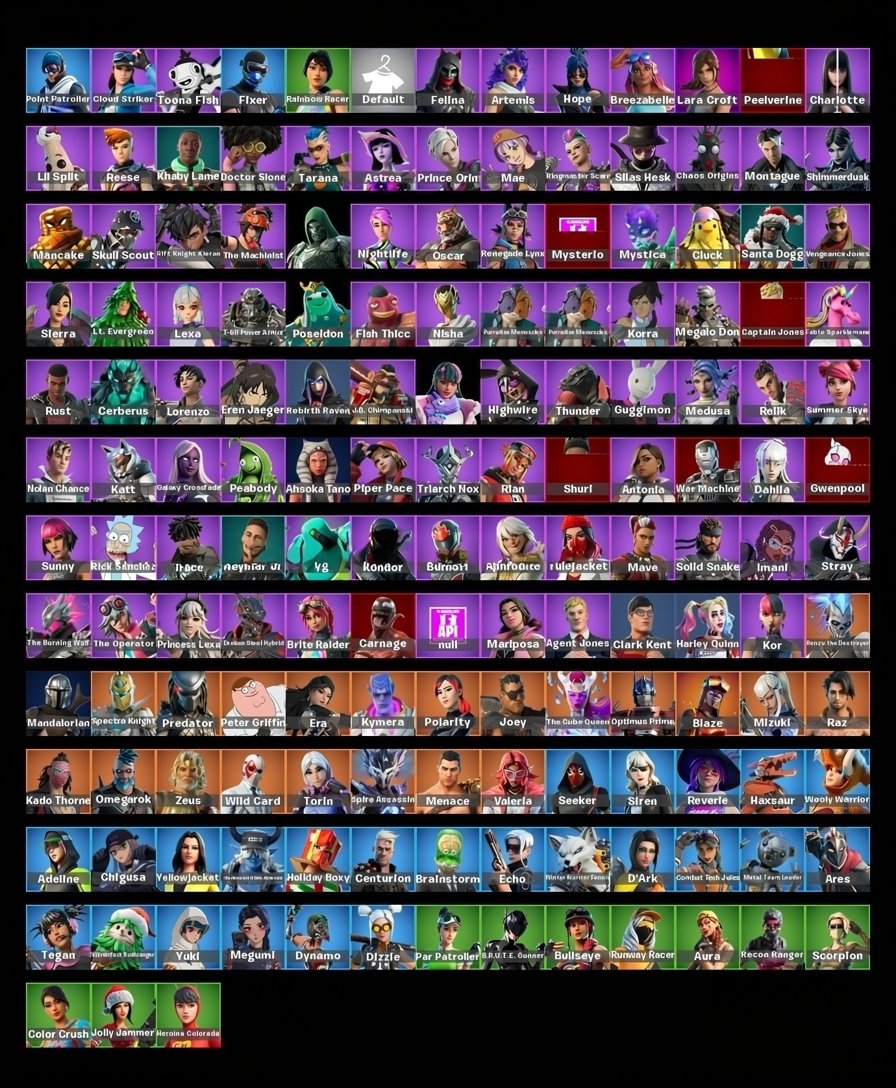 🎨 159 skins | 🌟 Fortnite account