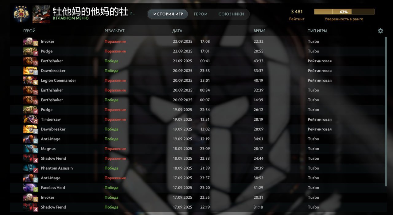 🏅 MMR 3500 | 🕒 4000 hours | 🛡 7200