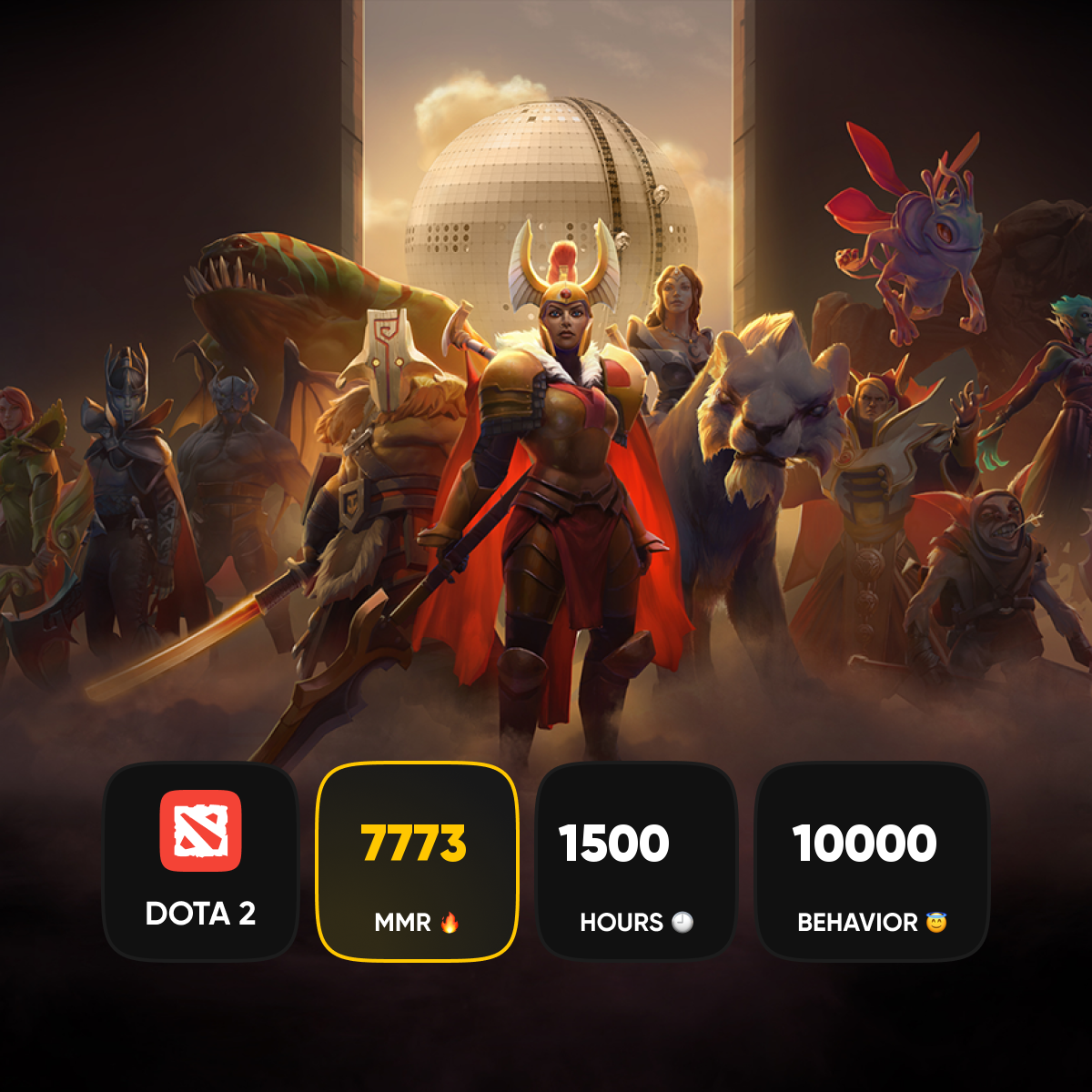🏅 MMR 7773 | 🕒 1500 hours | 🛡 10000