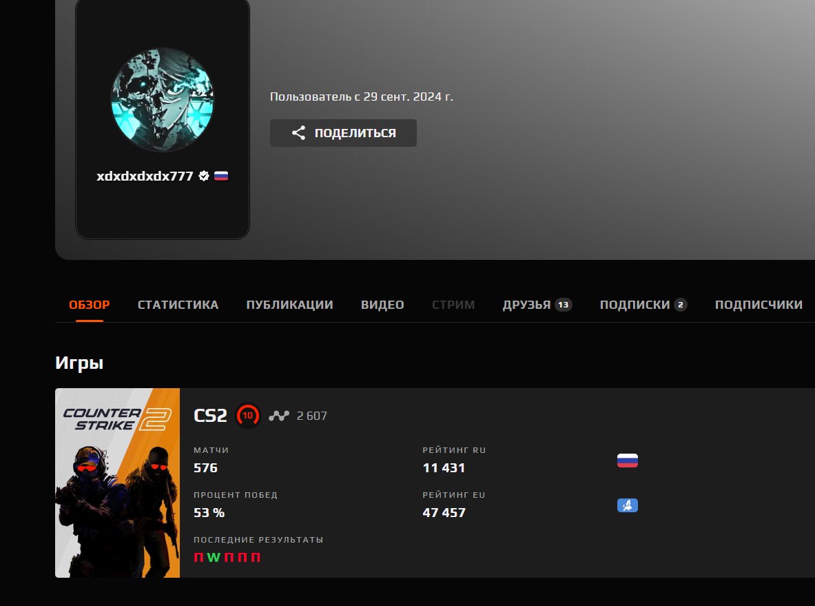 🏆 FACEIT LVL 10 | 🎯 2600 ELO | 🕒 600 matches — Ready for Competitive!