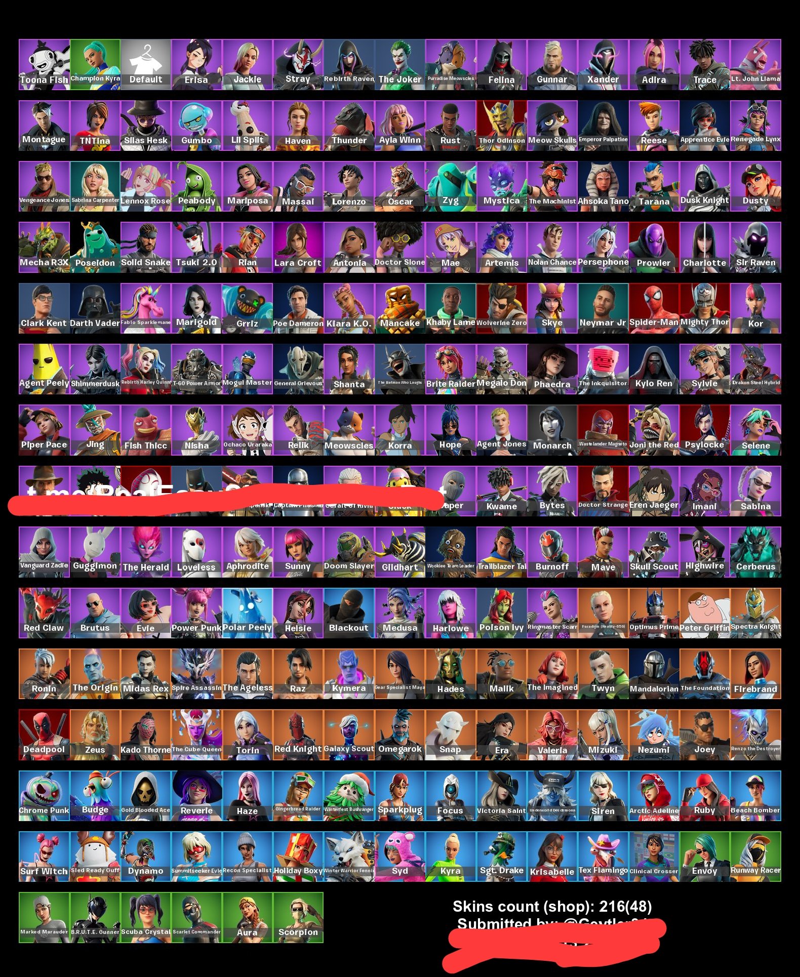 🎨 250 skins | 🌟 Fortnite account