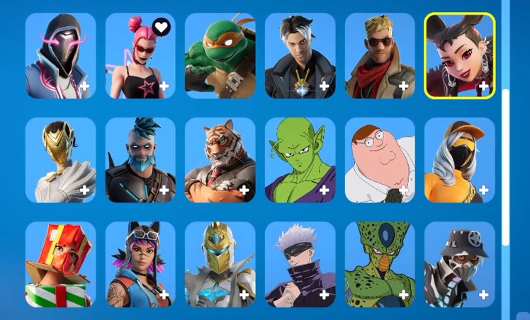 💥 44 skins | 🌟 Fortnite account