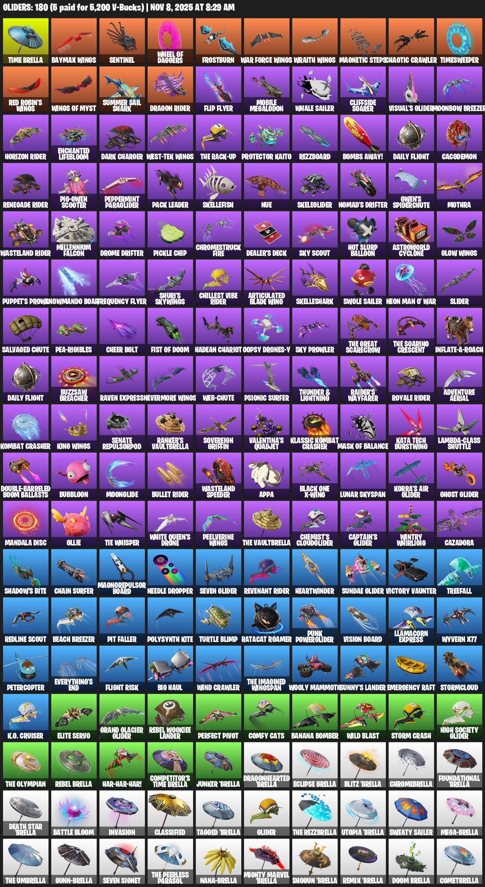 🎨 210 skins | 🌟 Fortnite account