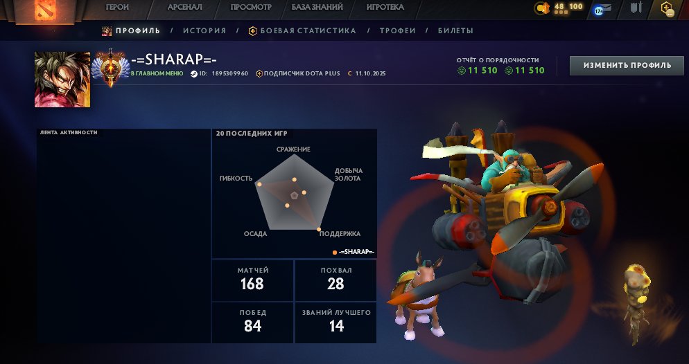 🏅 MMR 7736 | 🕒 213 hours | 🛡 11248