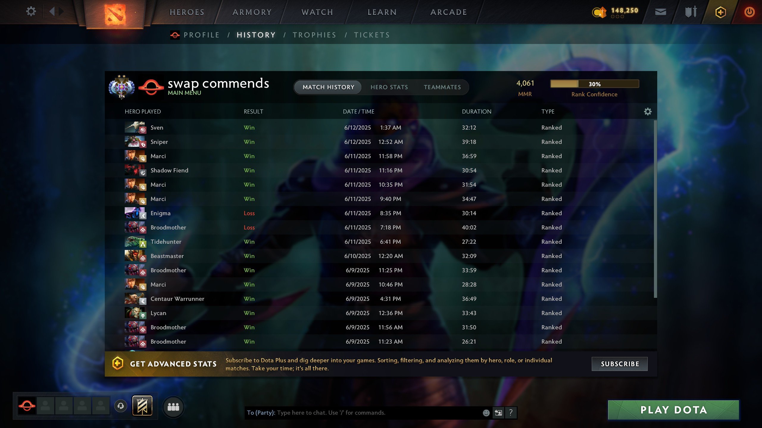 🏅 MMR 4050 | 🕒 4750 hours | 🛡 9200