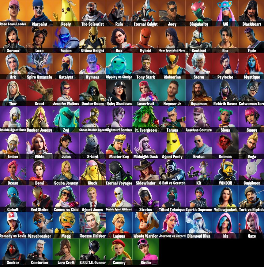 💜 96 skins | 🌟 Fortnite account