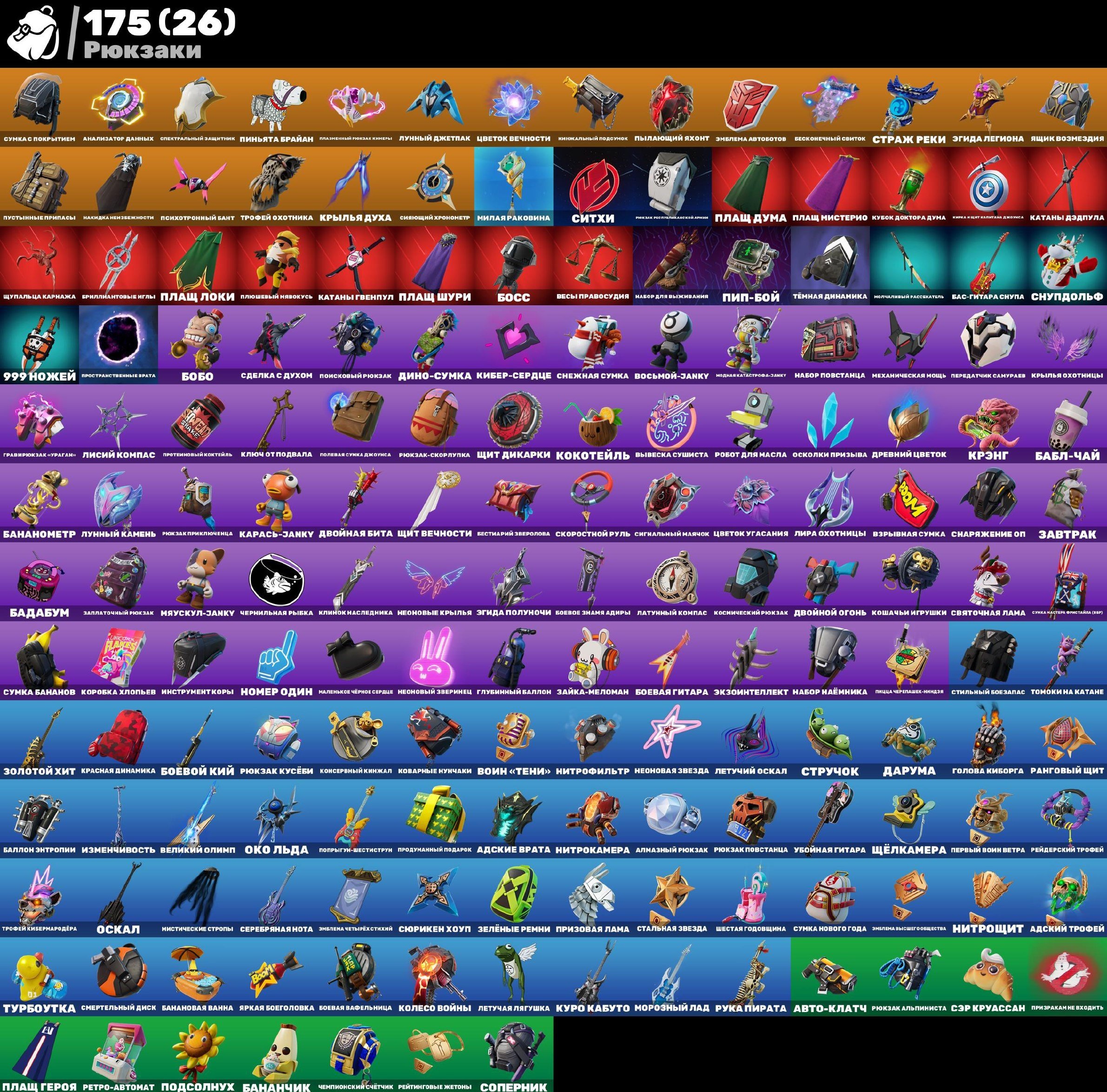 🎨 118 skins | 🌟 Fortnite account