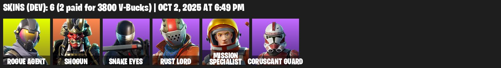 🎨 10 skins | 🌟 Fortnite account