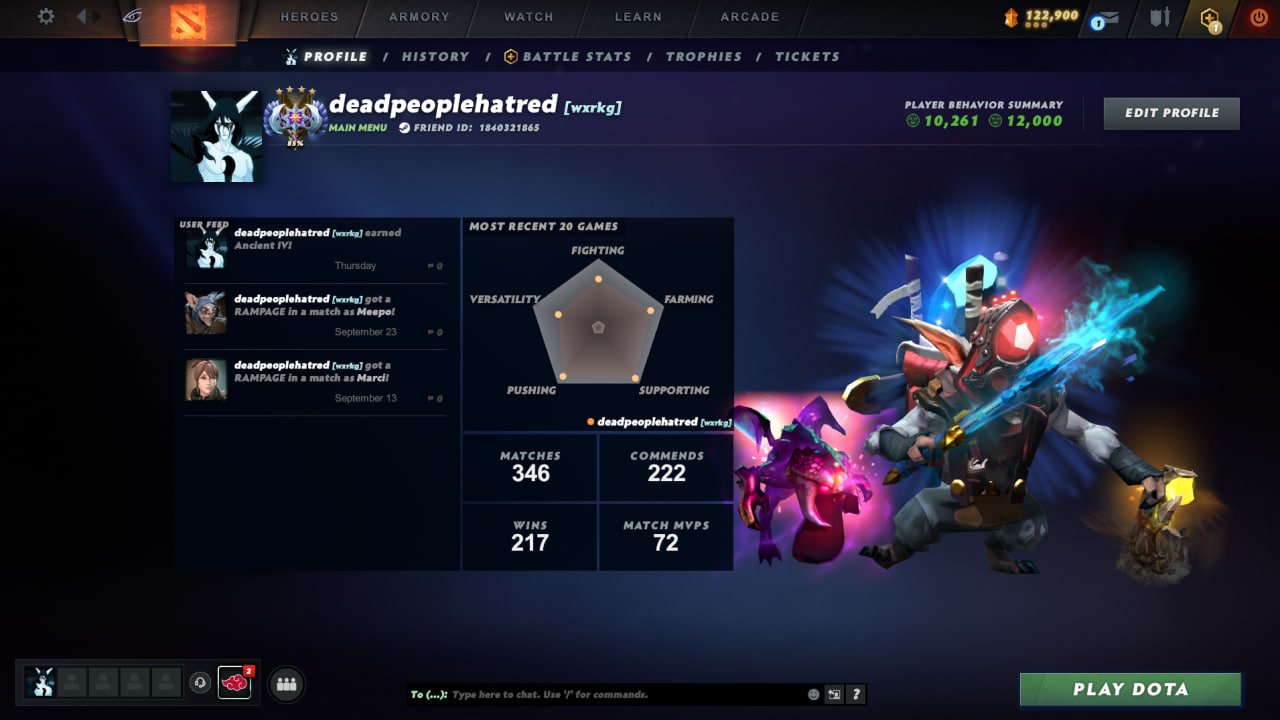 🏅 MMR 4443 | 🕒 324 години | 🛡 10200