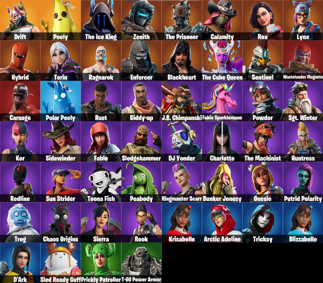💖 52 skins | 🌟 Fortnite account