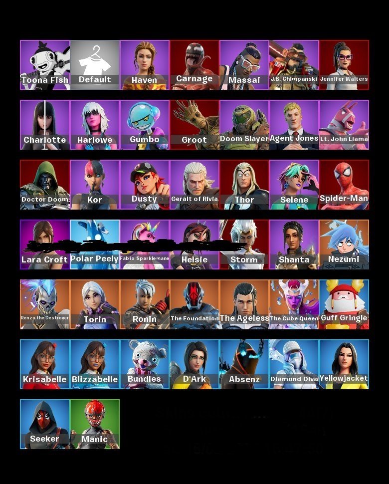 🎨 44 skins | 🌟 Fortnite account