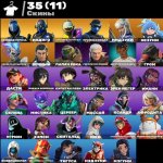 🎨 35 скінів | 🌟 Fortnite акаунт