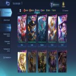🎮 Mobile Legends account | Epic | 128 heroes | 263 skins
