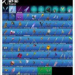87 skins | Fortnite account