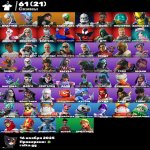 🎨 60 скінів | 🌟 Fortnite акаунт