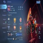 🎮 Mobile Legends акаунт | Міфічний | 100 героїв | 150 облич