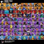 🎨 100 скінів | 🌟 Fortnite акаунт