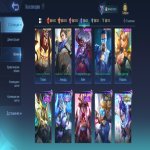 🎮 Mobile Legends account | Epic | 77 heroes | 202 skins