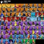 🎨 88 скінів | 🌟 Fortnite акаунт