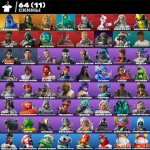 🎨 64 скіна | 🌟 Fortnite акаунт