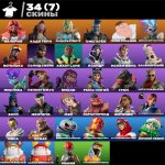 🎨 34 skins | 🌟 Fortnite account