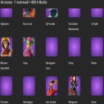 🎨 44 скінів | 🌟 Fortnite акаунт