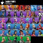 🎨 40 скінів | 🌟 Fortnite акаунт