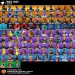 🎨 102 скінів | 🌟 Fortnite акаунт