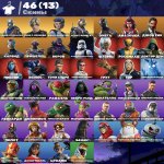 🎨 46 скинов | 🌟 Fortnite аккаунт