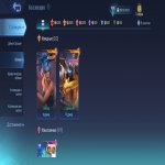 🎮 Mobile Legends account | Epic | 126 heroes | 163 skins