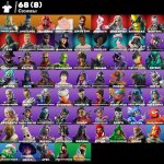 🎨 68 skins | 🌟 Fortnite account