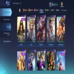 🎮 Mobile Legends account | Mythic | 131 heroes | 370 skins
