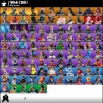 🎨 104 skins | 🌟 Fortnite account