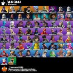 🎨 65 скінів | 🌟 Fortnite акаунт